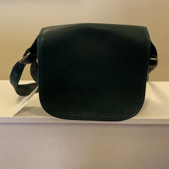 Green Leather Frye Bag - Picture 2 of 12